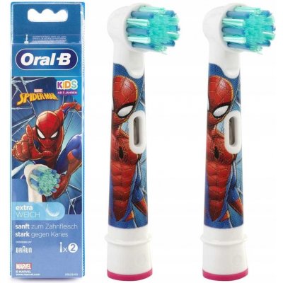 Oral-B Stages Kids Spiderman 2 ks – Zboží Mobilmania