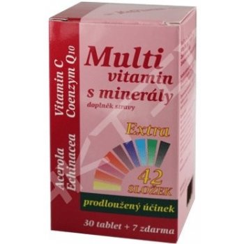 MedPharma MultiVitamín s minerály + extra C 37 tablet