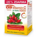 GS GS Vitamin C 1000 se šípky, 100+20 tablet – Sleviste.cz