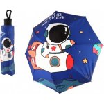 Deštník Vesmír skládací modrý – Zboží Mobilmania