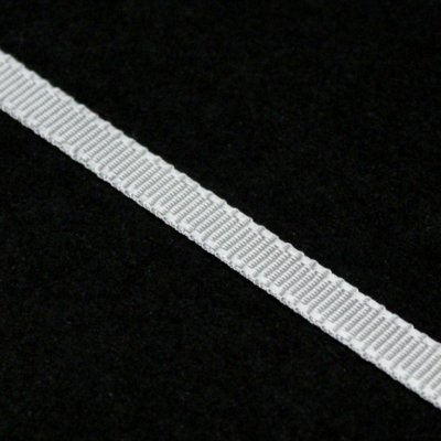 Poutková stuha 7mm 292074 polyester, metráž - více barev Barva: Šedá – Hledejceny.cz