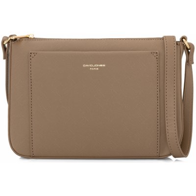 David Jones dámská crossbody kabelka 7025-2 taupe – Zboží Mobilmania