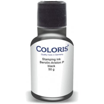 Coloris razítková barva Berolin-Ariston P černá 50 ml