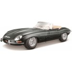 Bburago Jaguar E type Cabriolet zelená 1:18 – Zboží Mobilmania