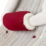 OVČÍ VĚCI Rukávník s ovčí vlnou béžová – Sleviste.cz