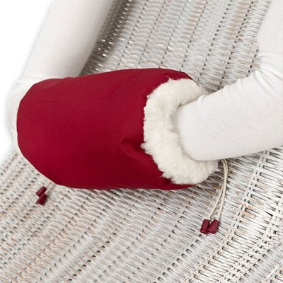 OVČÍ VĚCI Rukávník s ovčí vlnou béžová – Sleviste.cz