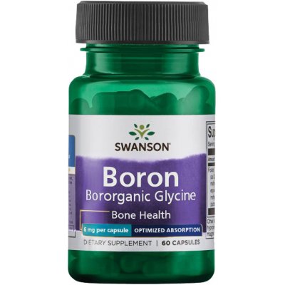 Swanson Bor-chelát 6 mg 60 kapslí – Hledejceny.cz