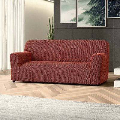 GA.I.CO bielastický potah na sedačku - trojkřeslo Costina měděná 170 - 220 cm – Hledejceny.cz