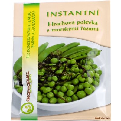 Ekoprodukt Hrachová polévka s mořskými řasami instantní 22g