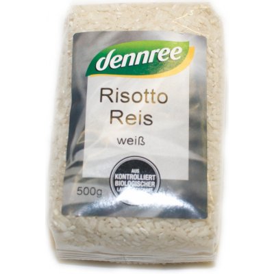 Dennree Rýže na rizoto bílá BIO 0,5 kg – Zboží Dáma