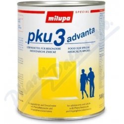 MILUPA PKU 3 ADVANTA POR PLV 1X500G