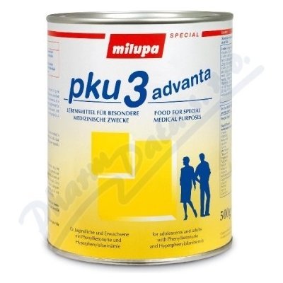 MILUPA PKU 3 ADVANTA POR PLV 1X500G – Hledejceny.cz
