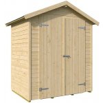 WEKA Dřevěný zahradní domek Mori 195 x 137 x 217 cm – Zboží Dáma
