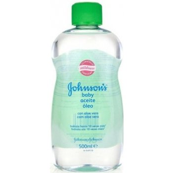 Johnson's Baby tělový olej Aloe Vera 500 ml