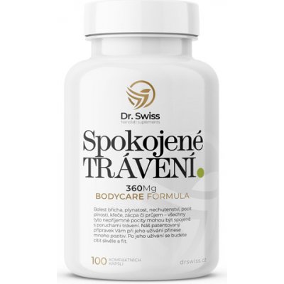 Dr. Swiss Spokojené trávení 100 kapslí – Hledejceny.cz