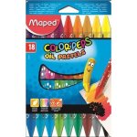 Maped Olejové pastely Color'Peps Oil Pastels 18 barev trojhranné – Hledejceny.cz