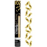 GoDan Konfety vystřelovací zlaté pásky 40 cm – Zboží Mobilmania