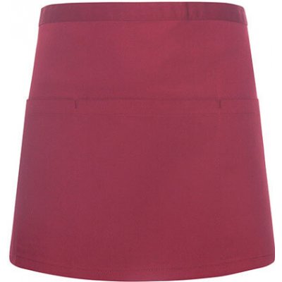 Karlowsky Pasová gastro zástěra s kapsou KY101 Bordeaux 60x35cm – Hledejceny.cz