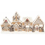 Clayre & Eef Vánoční dekorace perníkové chaloupky Gingerbread House - 25*6*13 cm – Hledejceny.cz