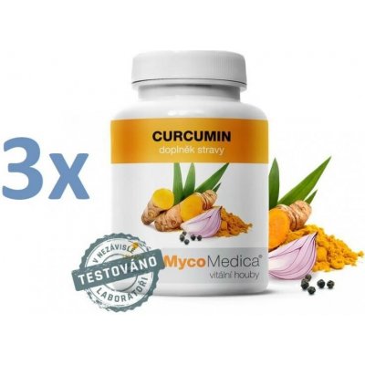MycoMedica Curcumin 3 x 120 kapslí – Hledejceny.cz