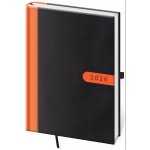 HELMA 365 Bora DBO423-2-26 A5 týdenní 2026 černo/oranžová – Zboží Živě
