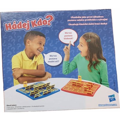 Hasbro Hádej kdo? nová edice – Hledejceny.cz