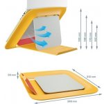LEITZ Nastavitelný stojan pod notebook ERGO Cosy, teplá žlutá 64260019 – Hledejceny.cz