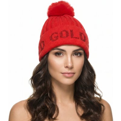 Goldbergh Hodd beanie Flame Červená – Hledejceny.cz