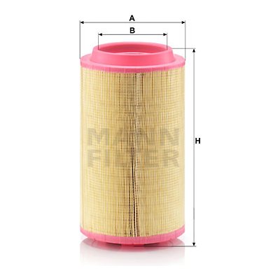 Vzduchový filtr MANN-FILTER C 24 745/3 (C24745/3) – Hledejceny.cz