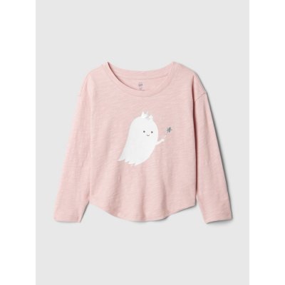 GAP Baby bavlněné tričko Růžová – Zboží Dáma