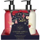 Scottish Fine Soaps Spiced Apple tekuté mýdlo 300 ml + mléko na ruce 300 ml dárková sada