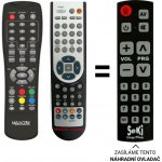 Dálkový ovladač Senior pro Senior Mascom MC550T, GoGEN DVB-T137TU – Hledejceny.cz