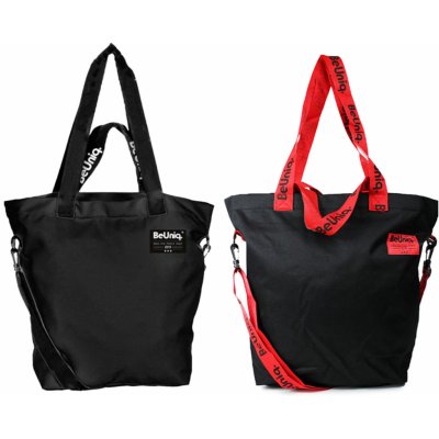 BeUniq Výhodný set tašek černá červená