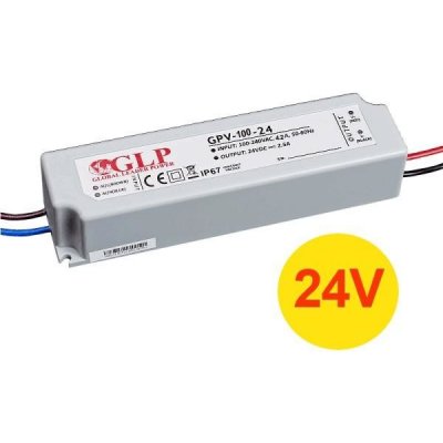 GPV, 100W LED zdroj GPV-100-24E, 4,2A, 24V