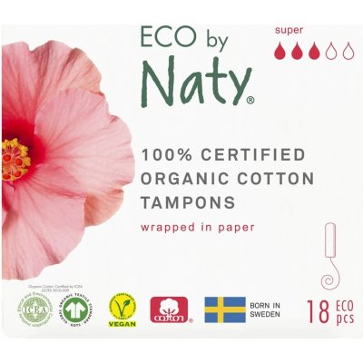 Naty Eco Dámské tampony 18 ks – Sleviste.cz