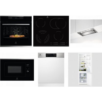 Set Electrolux KOBCS31X + EHF6547FXK + LFG716X + LMS2203EMX + EEM48300IX + LNT3LF18S – Hledejceny.cz