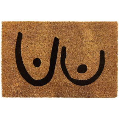 Artsy Mats Rohožka Kokos Neslušná Oranžová 40x60 cm – Zbozi.Blesk.cz