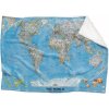 Deka Impar Deka Mapa světa Podšití beránkem ANO 200x140