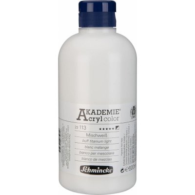 Schmincke Akademie akrylová barva 113 buff titanium light 250 ml – Hledejceny.cz