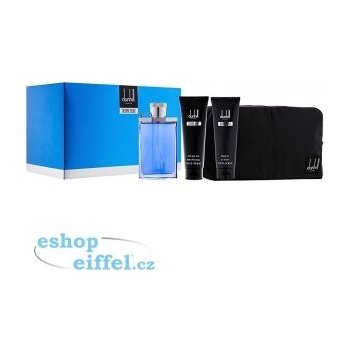 Dunhill Desire Blue V. EDT 100 ml + sprchový gel 90 ml + balzám po holení 90 ml + etue dárková sada