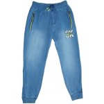 Kugo TM8261 Chlapecké riflové kalhoty s modré – Zboží Dáma