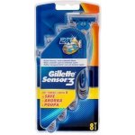 Gillette Sensor3 8 ks – Hledejceny.cz