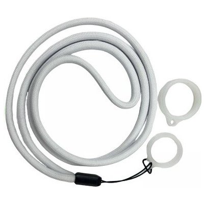 Green Sound Šňůrka na krk se dvěma silikonovými kroužky bílá – Zbozi.Blesk.cz