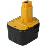 TopTechnology Dewalt DC9071, DE9071, DE9037, DE9072, DE9074, DE9075 2000mAh 12V - neoriginální – Zboží Dáma