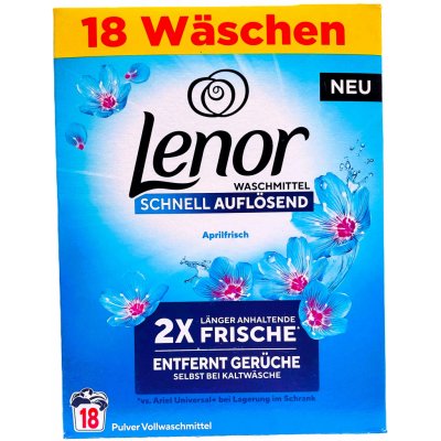 Lenor Aprilfrisch prášek na praní prádla 18 PD 990 g – Hledejceny.cz