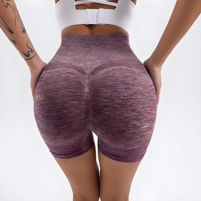 Izmael krátké Push Up Legíny KP14789 červená – Zboží Dáma