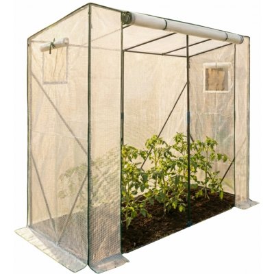 Ak furniture Zahradní fóliovník ZOLO 202x80x170 cm bílý – Zbozi.Blesk.cz