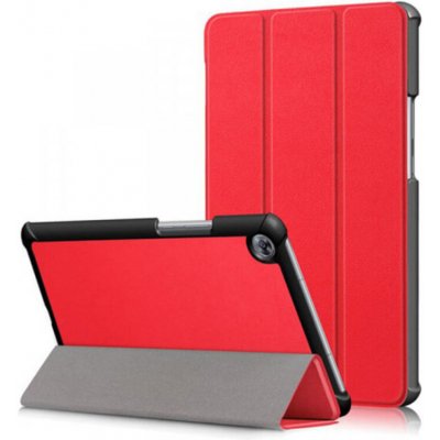 SES 2v1 Smart flip cover + zadní plastový ochranný kryt pro Lenovo Tab M10 Plus 3.generace 15471 červený – Zboží Mobilmania