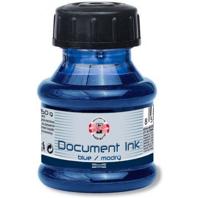 Inkoust dokumentní Koh-i-noor 50g modrý 141600 – Zboží Dáma