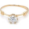 Prsteny Beny Jewellery Zlatý Zásnubní Prsten se Zirkonem 7130112